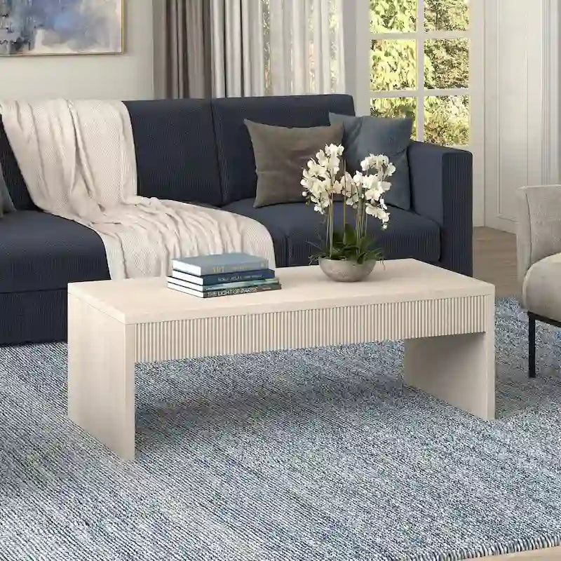 Lawrence 48 Wide Rectangular Coffee Table - 47.5 Wide