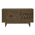 Wood 2-Door 3-Drawer Server, 55.12"W