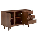 Wood 2-Door 3-Drawer Server, 55.12"W
