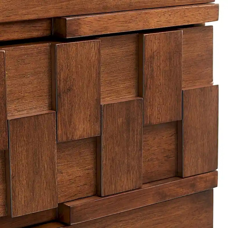 Wood 2-Door 3-Drawer Server, 55.12"W