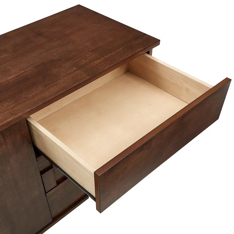 Wood 2-Door 3-Drawer Server, 55.12"W