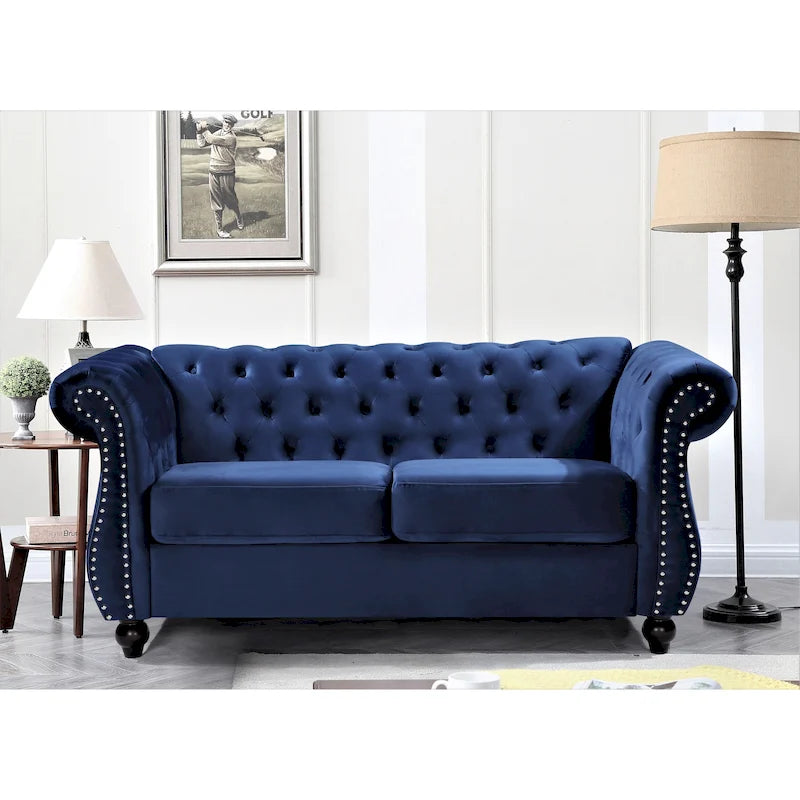 Antoinette Chesterfield Loveseat
