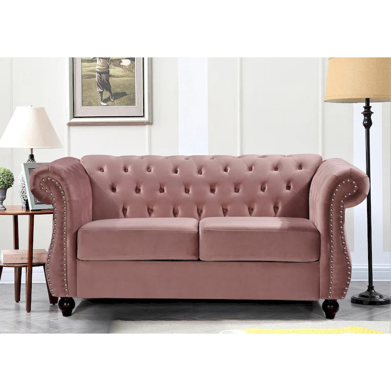 Antoinette Chesterfield Loveseat