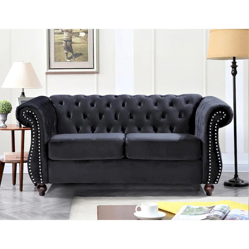 Antoinette Chesterfield Loveseat