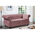 Antoinette Chesterfield Loveseat