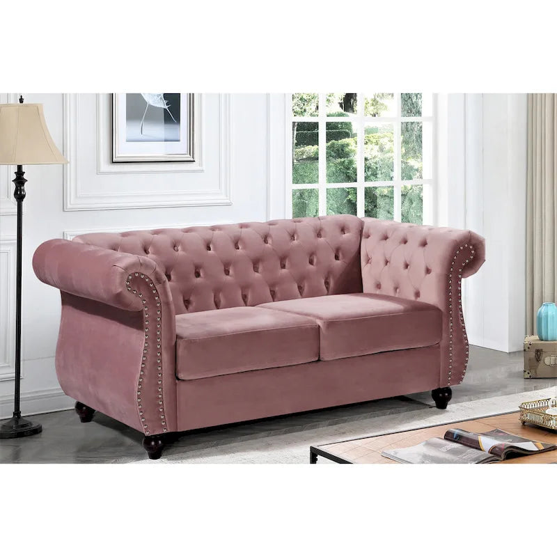 Antoinette Chesterfield Loveseat
