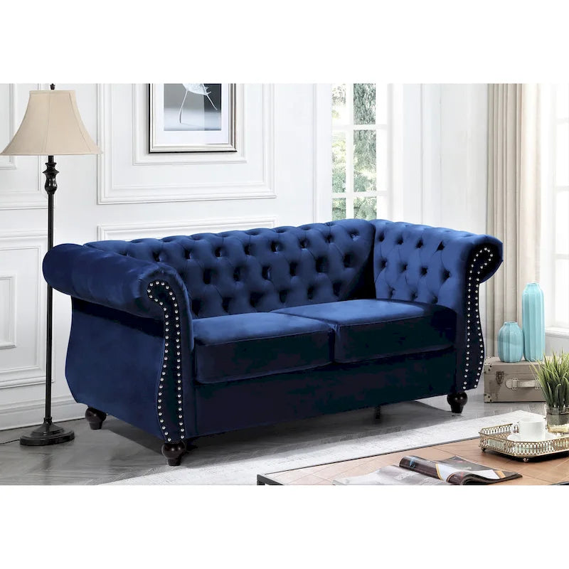 Antoinette Chesterfield Loveseat