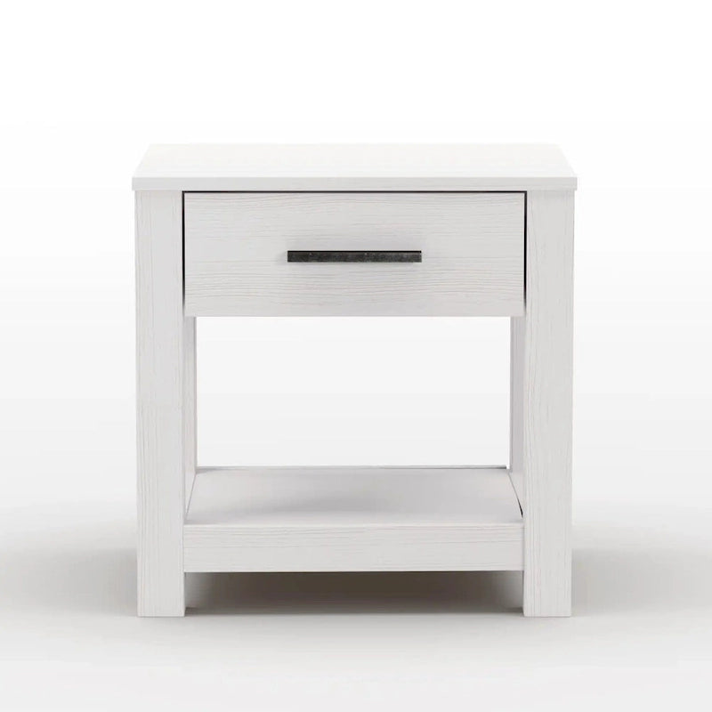Loft Solid Wood 1-drawer Nightstand
