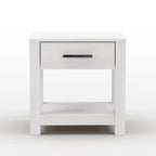 Loft Solid Wood 1-drawer Nightstand