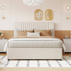 Full Bed with Twin Trundle, 79.9"L
