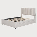 Full Bed with Twin Trundle, 79.9"L