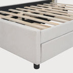 Full Bed with Twin Trundle, 79.9"L