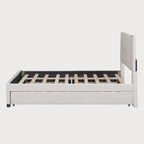 Full Bed with Twin Trundle, 79.9"L