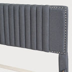 Full Bed with Twin Trundle, 79.9"L