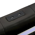 Floating Bed Frame with LED Lights, Full/Queen