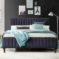 Spencer Upholstered Queen Platform Bed