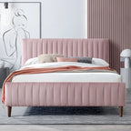 Spencer Upholstered Queen Platform Bed