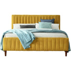 Spencer Upholstered Queen Platform Bed