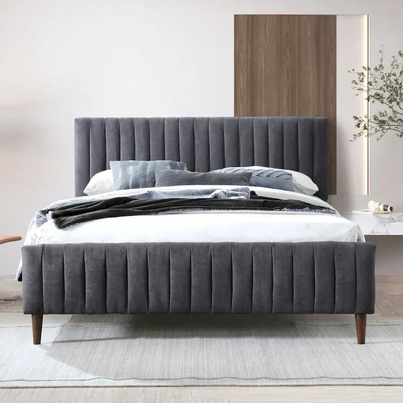 Spencer Upholstered Queen Platform Bed