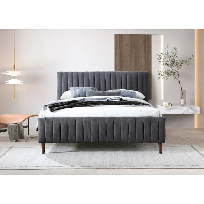 Spencer Upholstered Queen Platform Bed