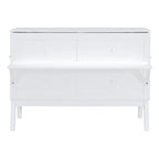 Queen Murphy Bed with USB and Side Shelves, 80.3"L