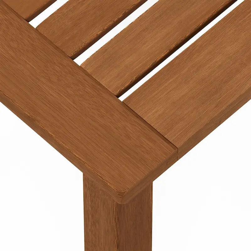 Ormond Hardwood End Table in Teak Oil by