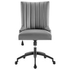 Empower Channel Tufted Vegan Leather Office Chair
