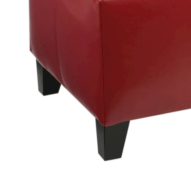 Contemporary Minimalist Design Upholstered Storage Bench