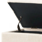 Contemporary Minimalist Design Upholstered Storage Bench