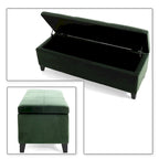 Contemporary Minimalist Design Upholstered Storage Bench