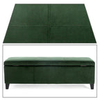 Contemporary Minimalist Design Upholstered Storage Bench