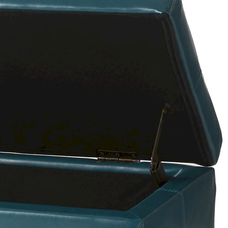 Contemporary Minimalist Design Upholstered Storage Bench