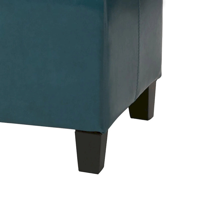 Contemporary Minimalist Design Upholstered Storage Bench