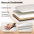 53 in Tufted Bench with Safety Hinge and Rolled Arm End of Bed Storage