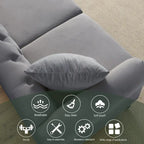 Chesterfield 3-Seater Tufted Sofa with Rolled Arms