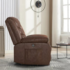 Single Faux Leather Power Lift Recliner Chair