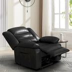 Single Faux Leather Power Lift Recliner Chair