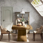 31.5 Inch Square Dining Table, Wood Kitchen Table Small Dinner Table Farmhouse Dining Room Table