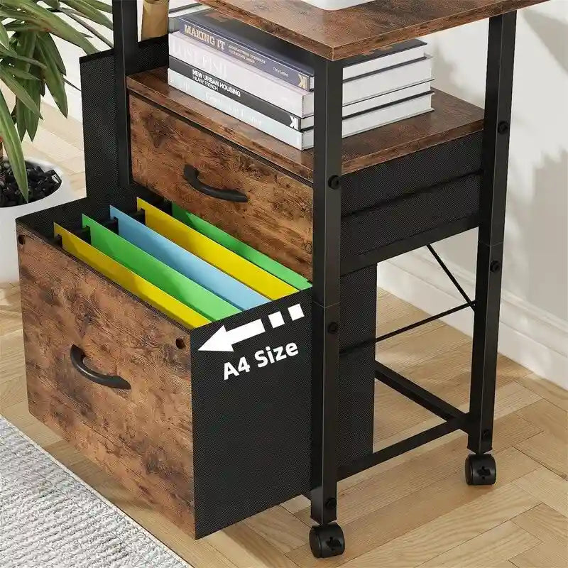 2 Drawer File Cabinet
