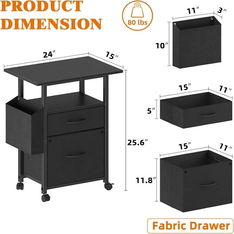 2 Drawer File Cabinet