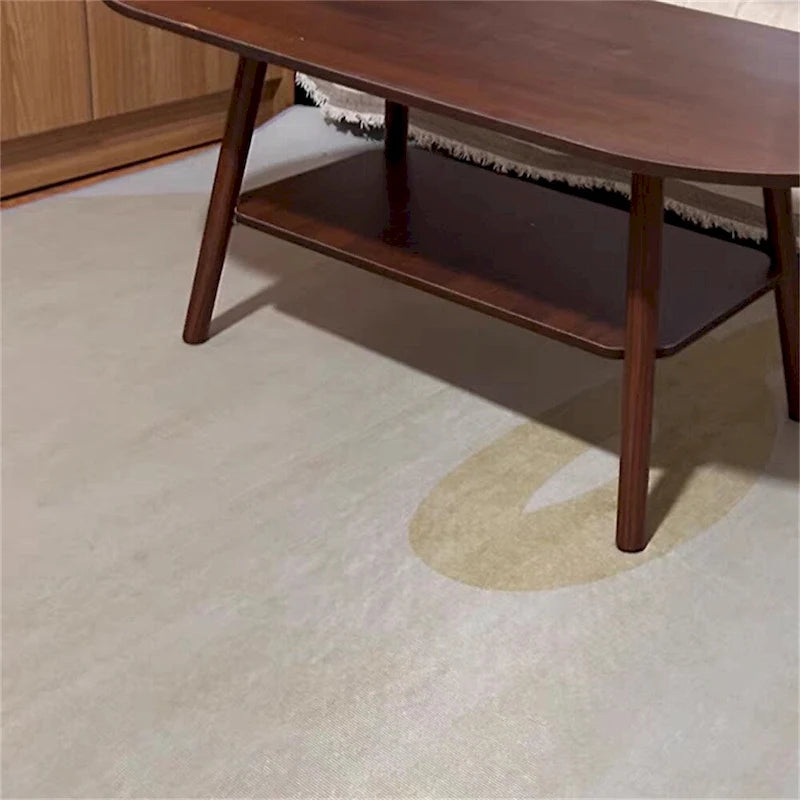 Oval Coffee Table Set of 2 with Pine Tops