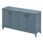 60"L 4-Door Sideboard Buffet with Adjustable Shelves