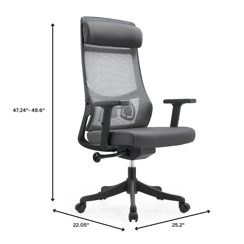 Cotton Office Conference Chair with Mesh Back Dale Series by