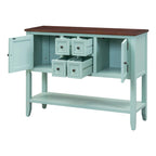 Solid Acacia Sideboard Console Table, 46"L