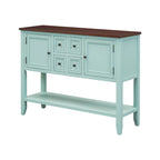 Solid Acacia Sideboard Console Table, 46"L