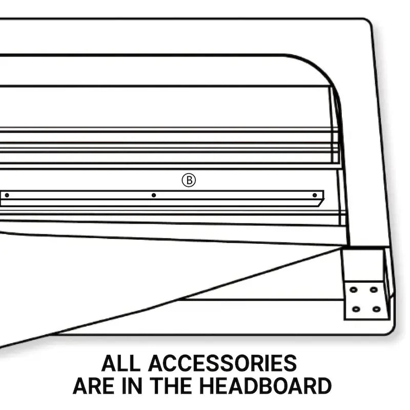 Modern Bed Frame with Velvet Button Tufted Headboard